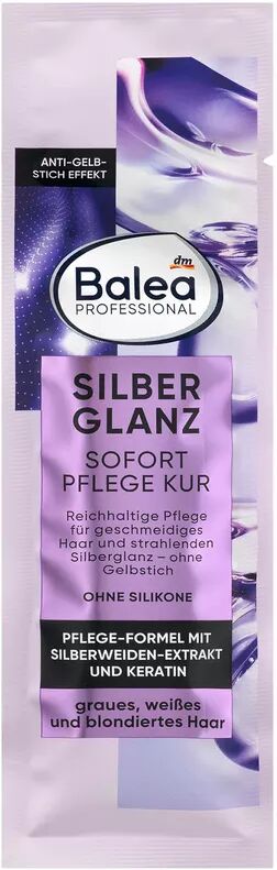 Balea - Sofort Pflege Kur Silberglanz, 20 ml