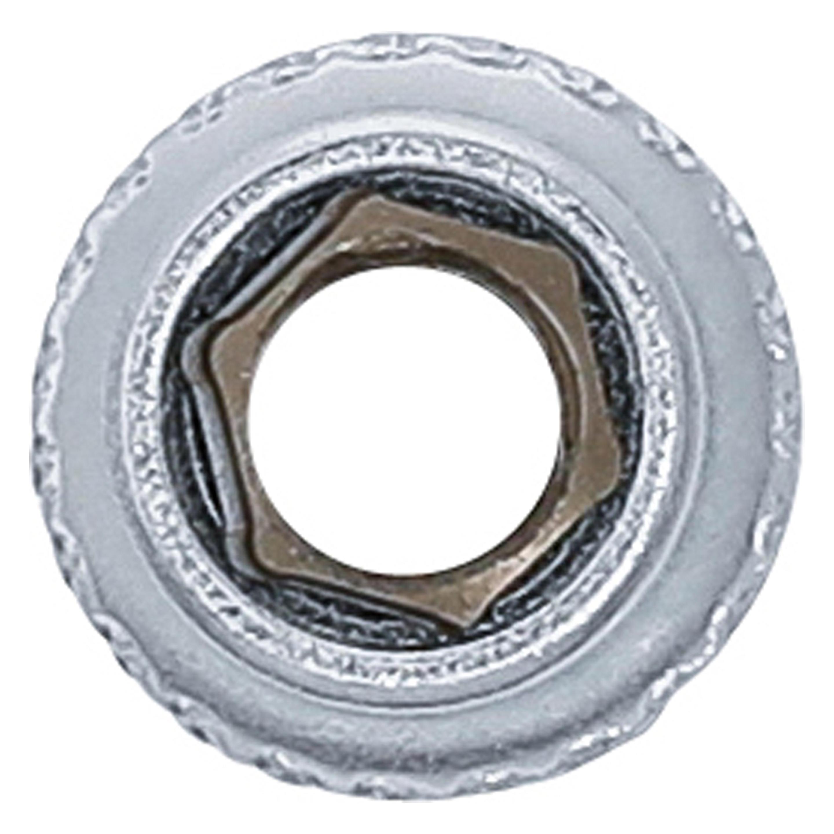 BGS Steckschlüssel-Einsatz Sechskant Antrieb Innenvierkant 6,3 mm (1/4") SW 6 mm (6 mm) (2478)