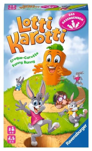 Ravensburger Lotti Karotti de konijnenrace - Cadeauspel voor kinderen en gezinnen vanaf 4 jaar