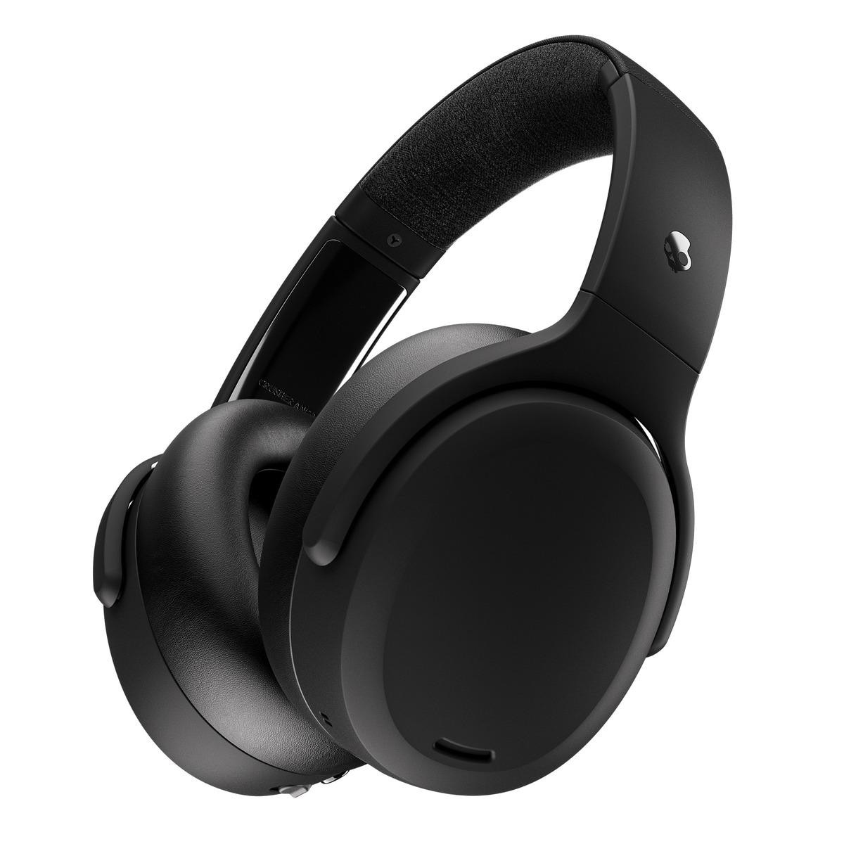 Skullcandy Crusher Evo drahtlose Kopfhörer, schwarz Bluetooth Over-Ear Active Noise Canceling S6CAW-R740