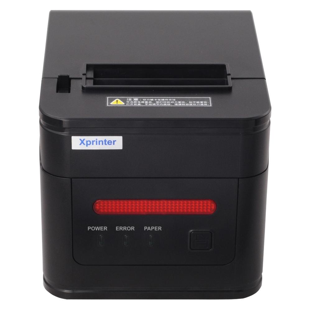 Xprinter Thermodrucker für Belege, 260 mm/s, bis zu 80 mm, USB, LAN, automatischer Papierschneider, (USB, USB 2.0) (C260-L)
