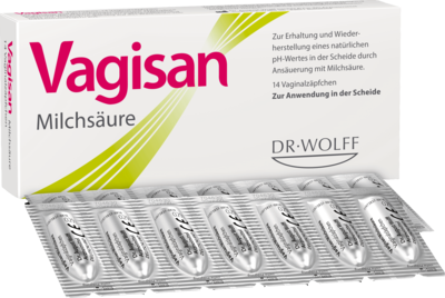 Dr. August Wolff GmbH & Co. KG Arzneimittel VAGISAN Milchsäure Vaginalzäpfchen 14 St 00003441