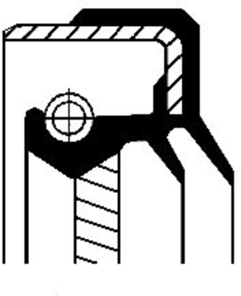 Wellendichtring, Schaltgetriebe CORTECO 01016882B