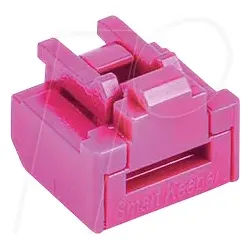 SK NL03P2PK - Port Schloss, RJ45, 100 Stück, pink