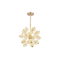 Globo Lighting Hängeleuchte   , gold , Maße (cm): H: 135  Ø: 65