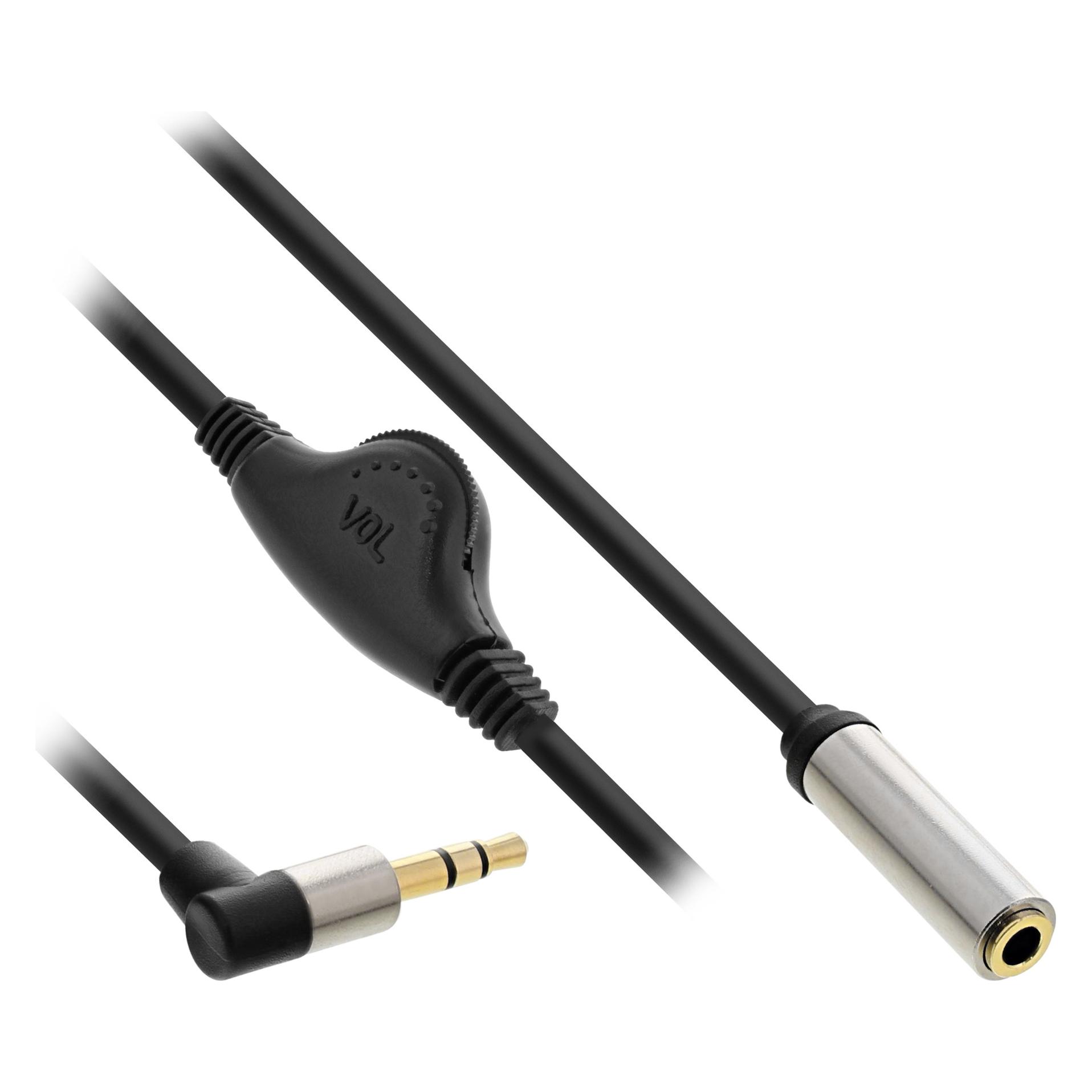 InLine Slim Audio Kabel Klinke (0.25 m, AUX Kabel) (99253C)