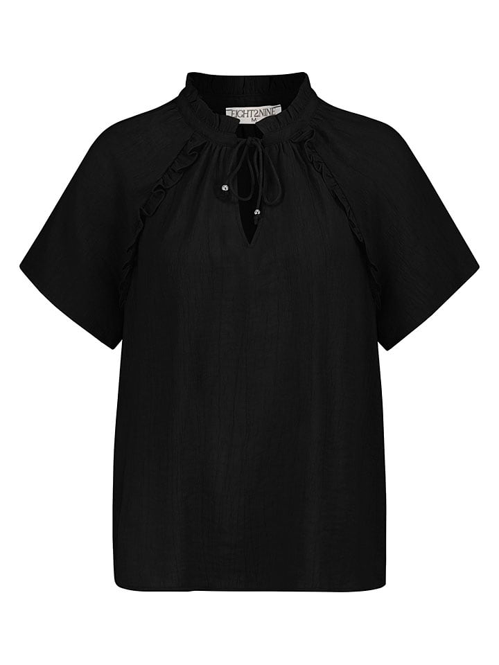 Eight2Nine Bluse in Schwarz - M