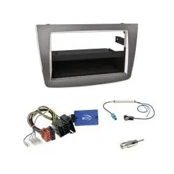 Alfa Romeo Mito (Typ 955) 2008-2014 2-DIN Radioblende mit Fach Einbauset+Lenk...
