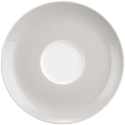 Untertasse SELTMANN WEIDEN "Liberty Pure Colors", beige (new grau), H:1,7cm Ø:16,1cm, Porzellan, Speiseteller, Untere zu Tasse, Untersatz