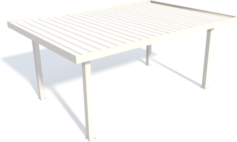 Wismar NFI Carport Style 500 x 700 cm weiß