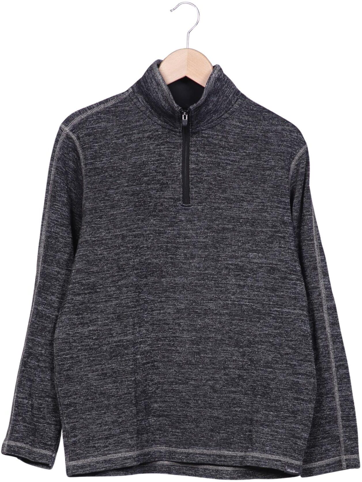 Eddie Bauer Herren Pullover, Grau, Gr. M, Synthetik / Baumwolle - Second Hand