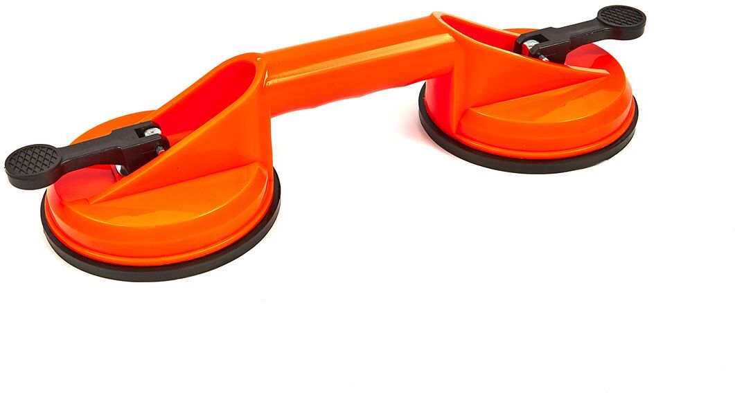 HBM Porta vetri / Ventosa con 2 teste 60 Kg