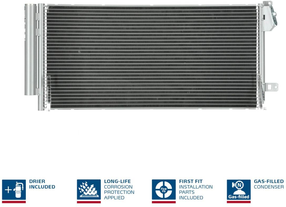 Verflüssiger, Klimaanlage NISSENS 940169