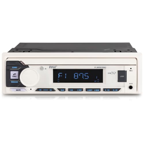 Pyle maritieme radio met Bluetooth, USB/AUX, AM/FM tuner en handsfree bellen