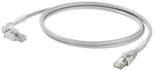 Weidmüller 2703320010 RJ45 Patchkabel CAT 6a S/FTP 1.00m Grau 1St.