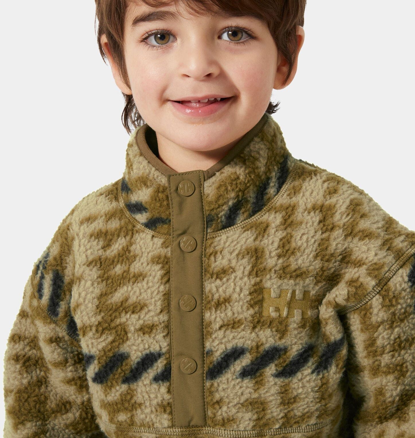 Helly Hansen Kids' Frosty Pile Sweater - Brown - 1