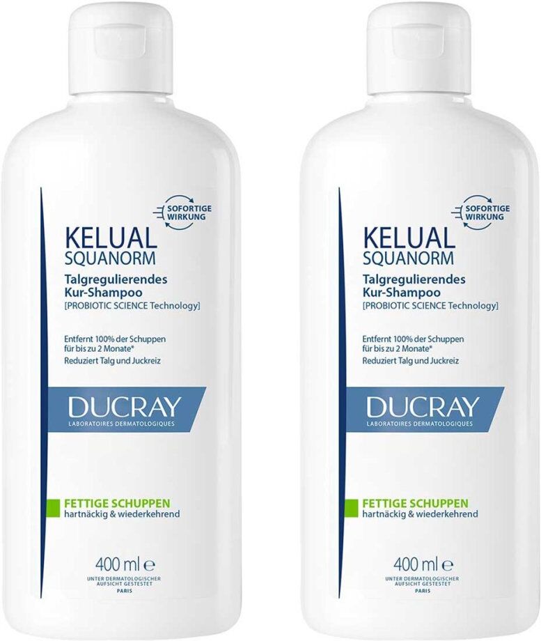 Ducray Doppelpack (Shampoo Fettige Schuppen)