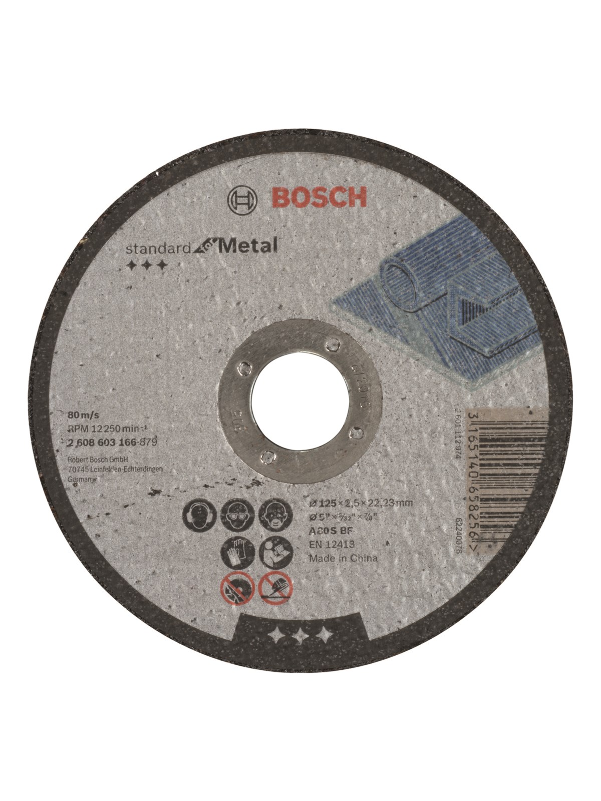 Bosch SKÆRESKIVE METAL 125X2.5MM STD