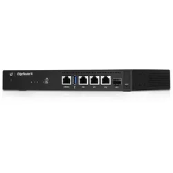 Ubiquiti EdgeRouter 4 Kabelrouter Gigabit Ethernet Schwarz
