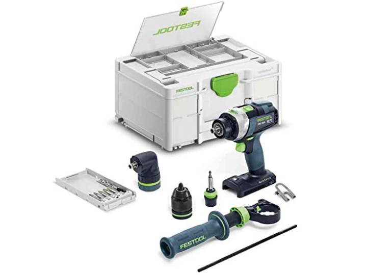 Festool Perceuse-visseuse à percussion sans fil QUADRIVE TPC 18/4 I-Basic-Set