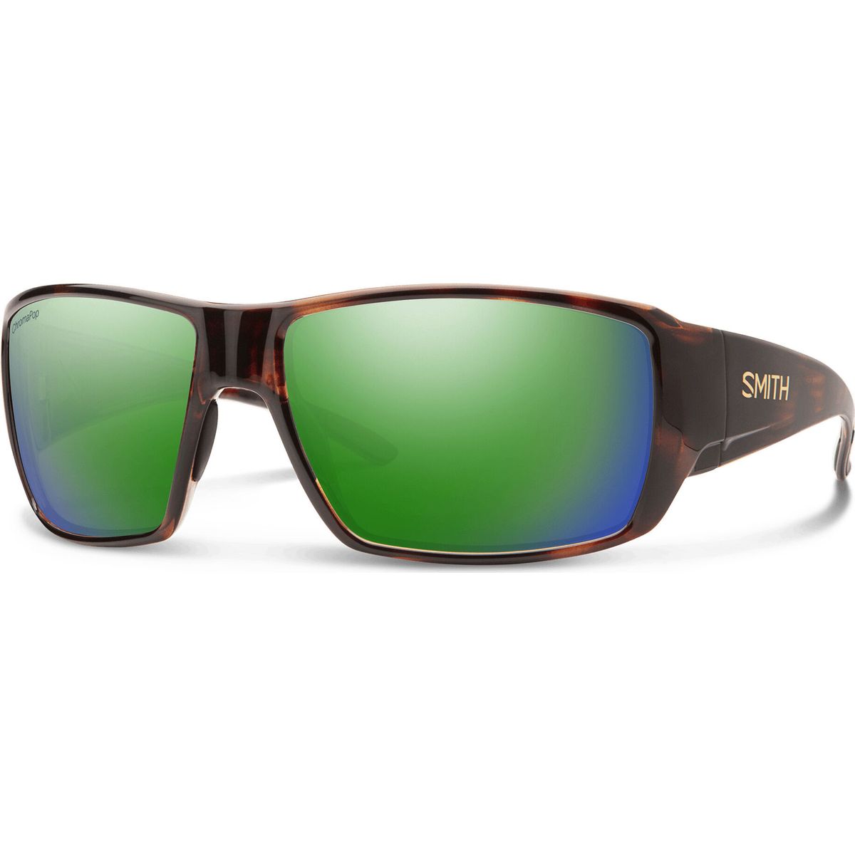 Smith Guide's Choice tortoise chromapop glass polarized green mirror (086-62UI) 20494708662UI