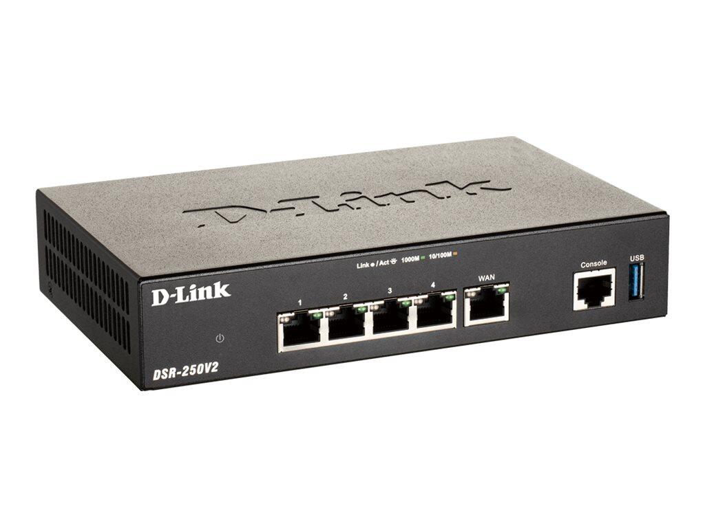 D-Link DSR-250V2/E, Wireless VPN Security Router