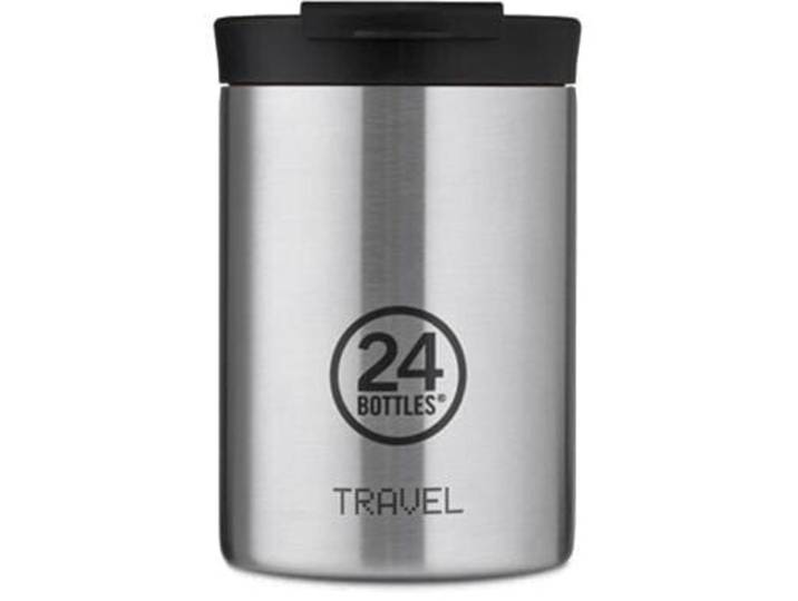 Thermobecher 24 Bottles Steel Schraubverschluss H 12.5 cm 350 ml