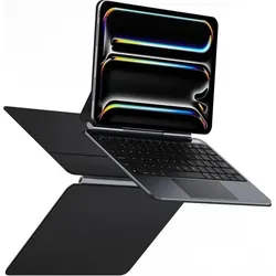 Dux Ducis MK Pro Series Keyboard Case (US, Apple iPad Pro 11 2024), Tablet Tastatur, Schwarz
