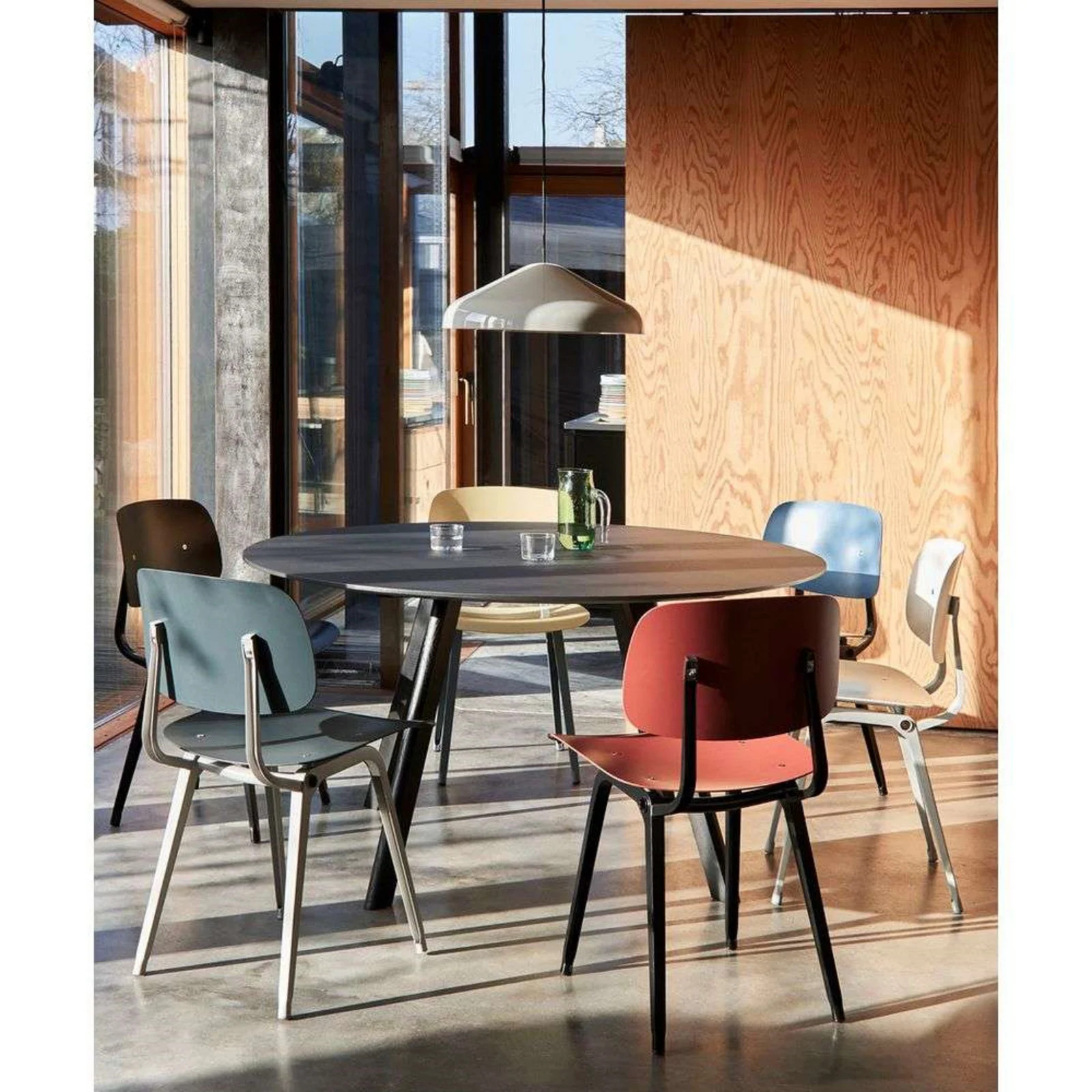 HAY Pao Steel Hanglamp 350 Cool Grey Metaal