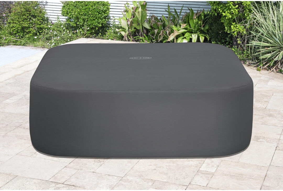 Lay-Z-Spa Energysense Thermal Square Hot Tub Cover 230 Cm (90.5 In.) Gray 71cm H x 230cm W x 230cm D