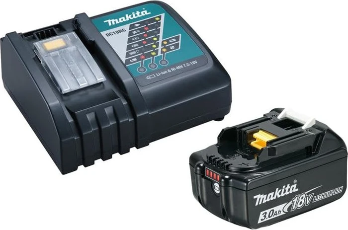 makita Werkzeugakku mit Schnellladegerät Power Source-Kit Li-Ion