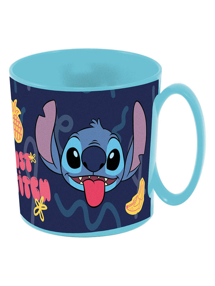Tasse "Stitch" in Dunkelblau - 390 ml - onesize