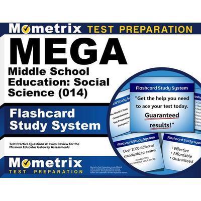 Mega Middle School Education: Social Science (014) Flashcard Study System, Nonbook von , Mometrix Media Llc, 978-1-63094-924-2