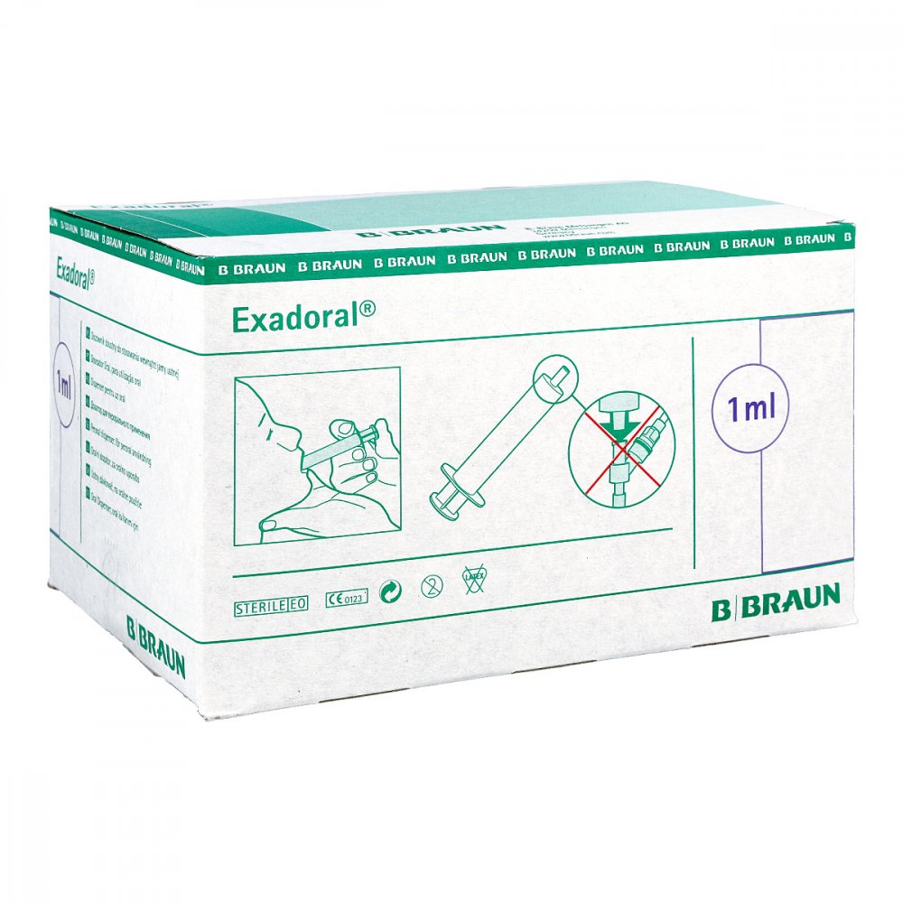 B. Braun Melsungen AG Exadoral B.braun orale Spritze 1 ml 10193218