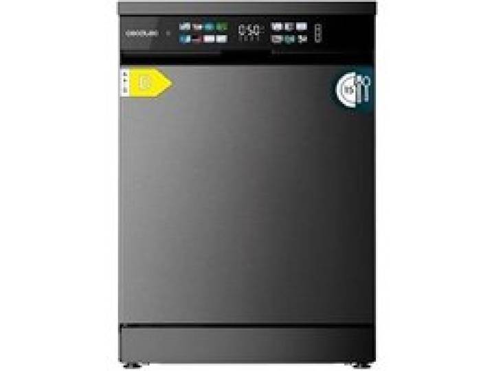Cecotec Lave-vaisselle 60cm Bolero Aguazero 6210 Dark D Lave-vaisselle foncé 15 couverts Classe D écran FullColor XXL