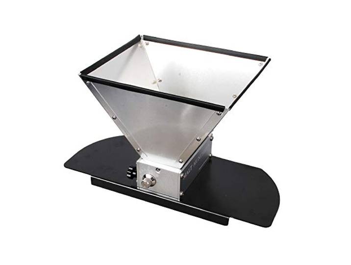 SZZ Premium Edelstahl 2 Walzen Crusher Pro Malt Getreidemühle mit Boden