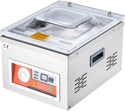 VEVOR Kamer Vacuüm Sealer DZ-260A, Commerciële Automatische Voedsel Sealer Machine, 180 W, Zilver, RVS