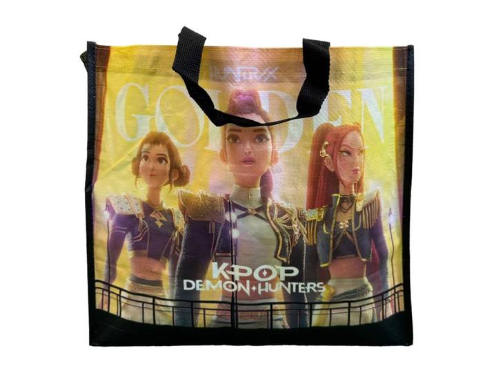 Demon Hunters schoudertas K-pop Negra 45 x 40 x 20 cm