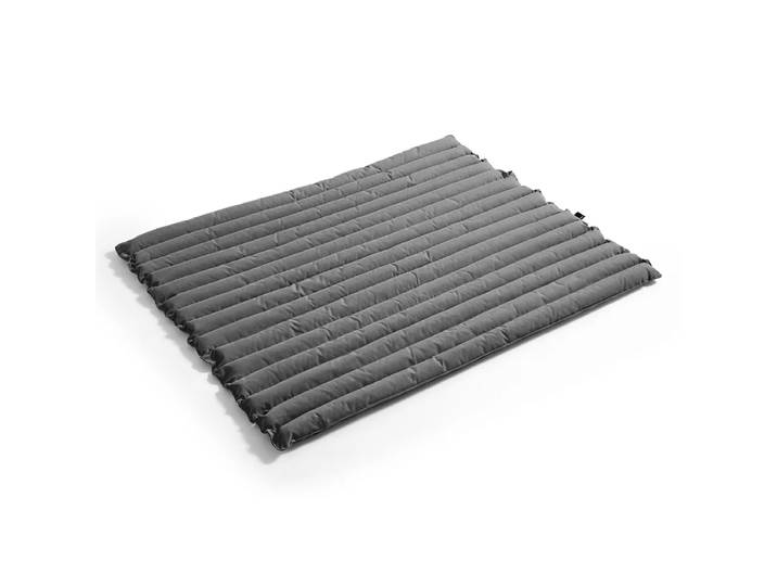 HAY - Traverse Quilted Auflage für Lounge Outdoor Bank, black pepper