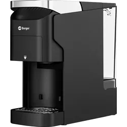 Berger Camp&Brew 3 in 1 Kaffeemaschine mit Kapsel oder Pulver