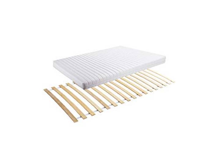 TiCAA Set Rollrost + Kindermatratze MedAllergen 90x200cm