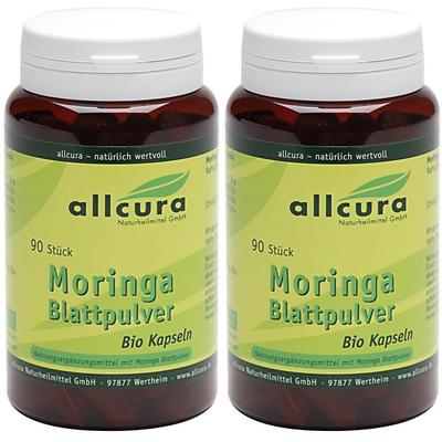 Moringa Blattpulver Bio Kapseln 2x 2x90 St