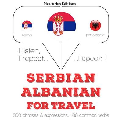 Travel words and phrases in Albanian - JM Gardner, Audio, 9782821140387