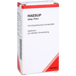 HAESUP spag.Peka Suppositorien