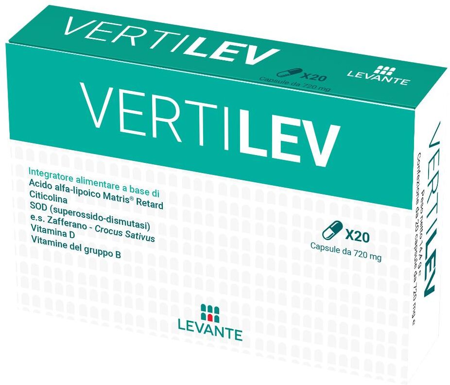 LEVANTE Srl Vertilev, 20 Capsule