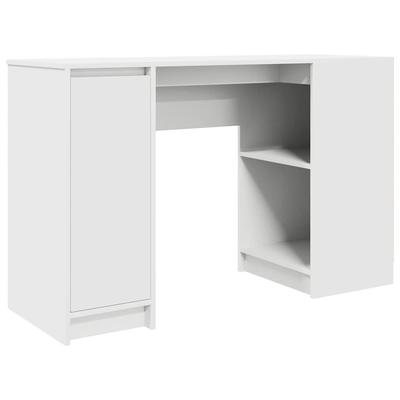 vidaXL Schreibtisch Weiß 120x42x76 cm Holzwerkstoff