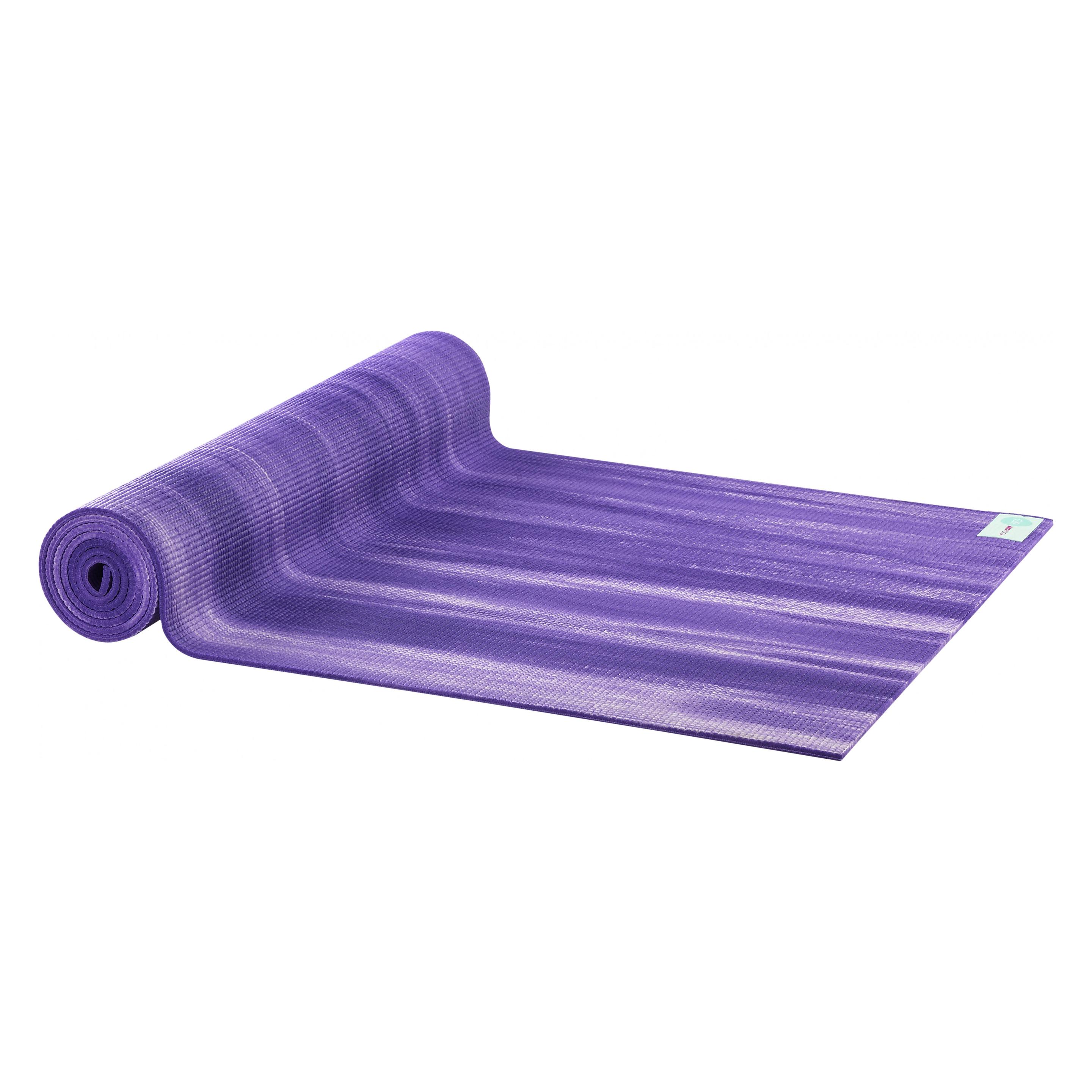 AKO YIN-YANG DELUXE Yogamatte 6 mm - 61x183cm - Lila/Wei (58009224)