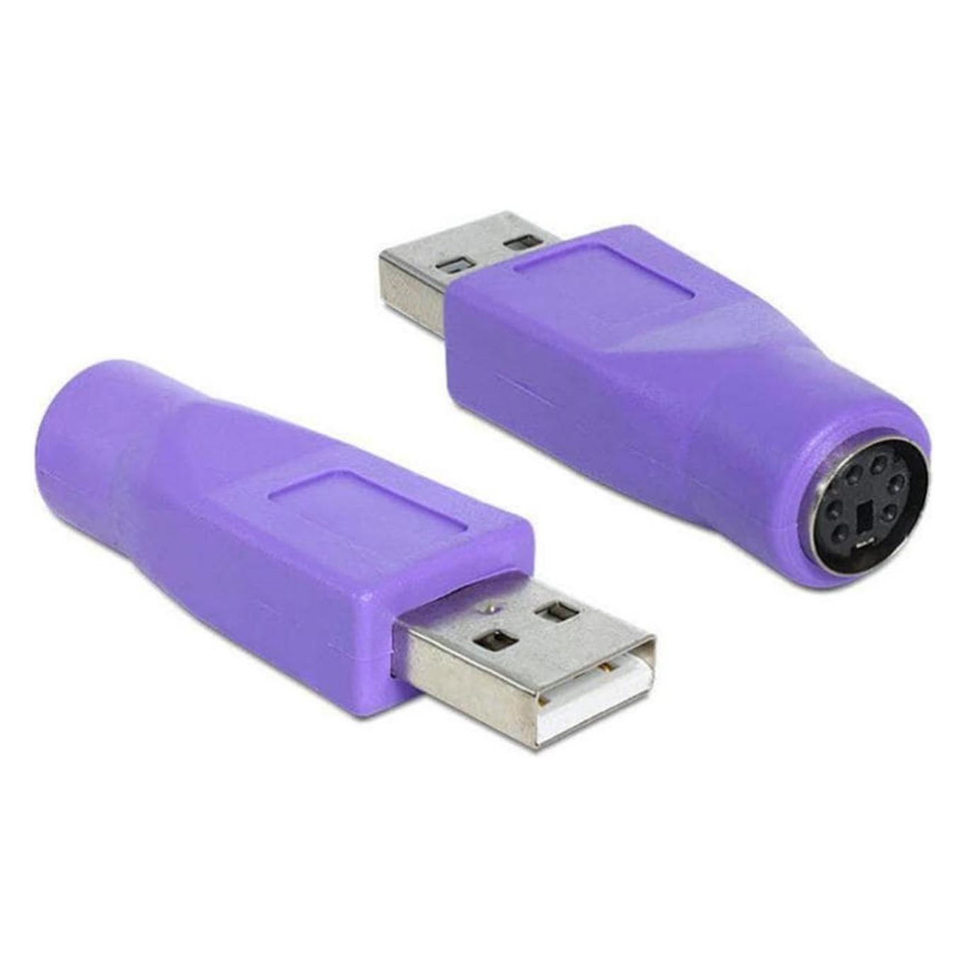 Delock Kombi-Adapter PS/2 zu USB (0.15 m) (65461)