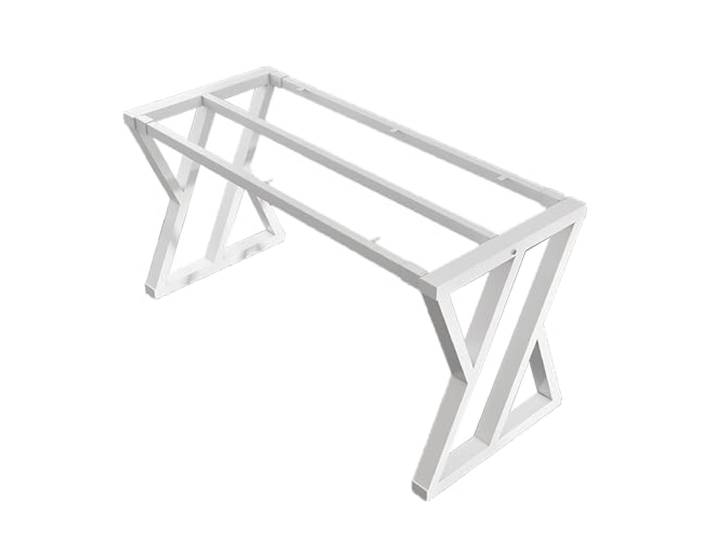 IOvgujFY Möbelfüße for Couchtische, Esstische, hohe Metalltischbeine(White,120x40x72cm)