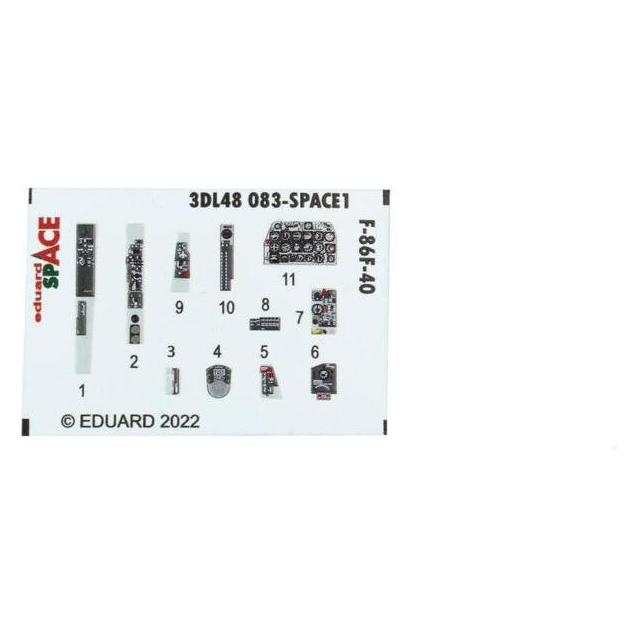 Eduard F-86F-40 SPACE (3DL48083)